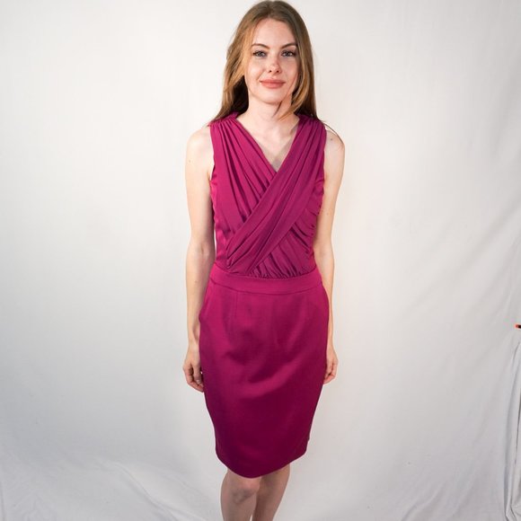 reiss purple dress